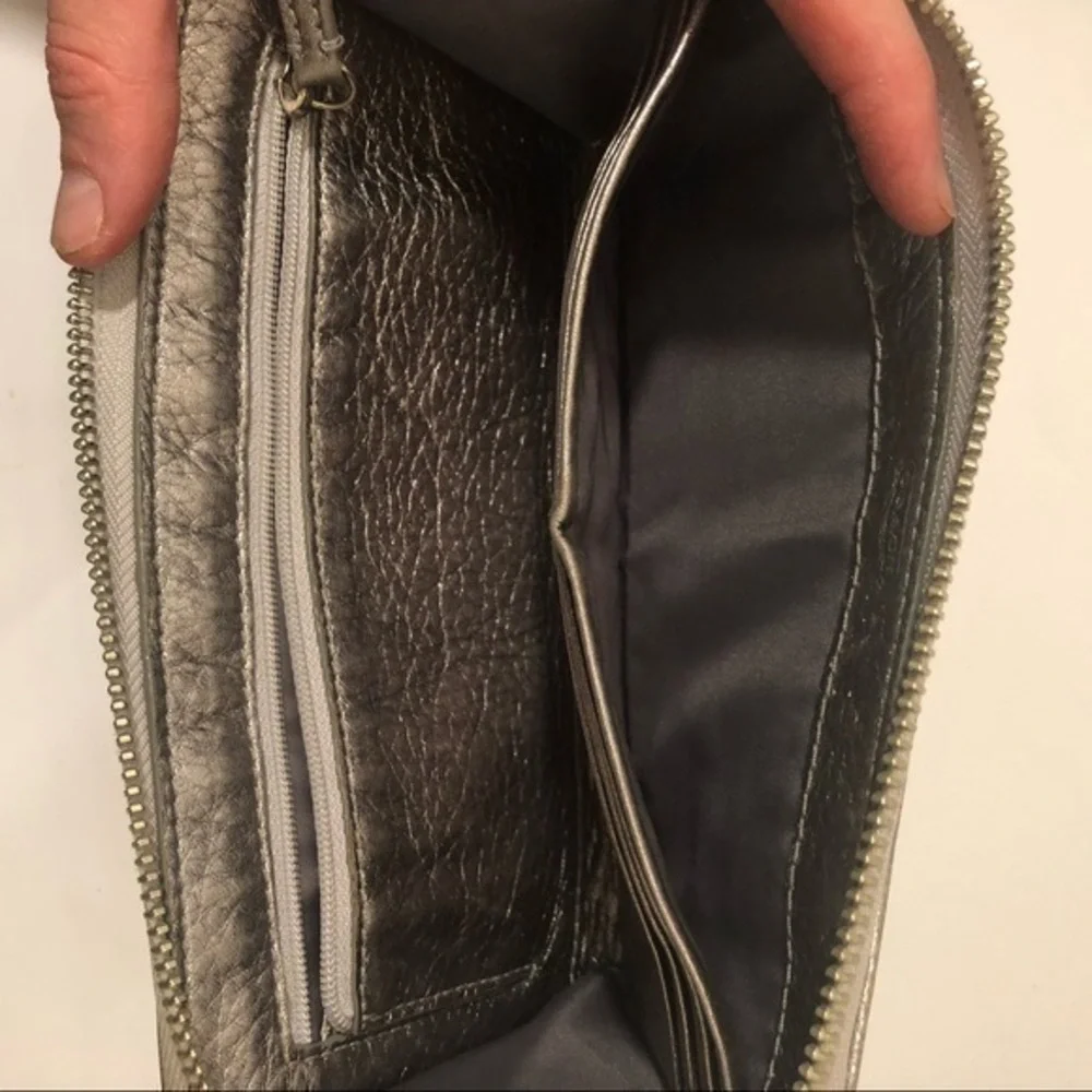 Coach poppy glam wallet wristlet clutch bag RARE